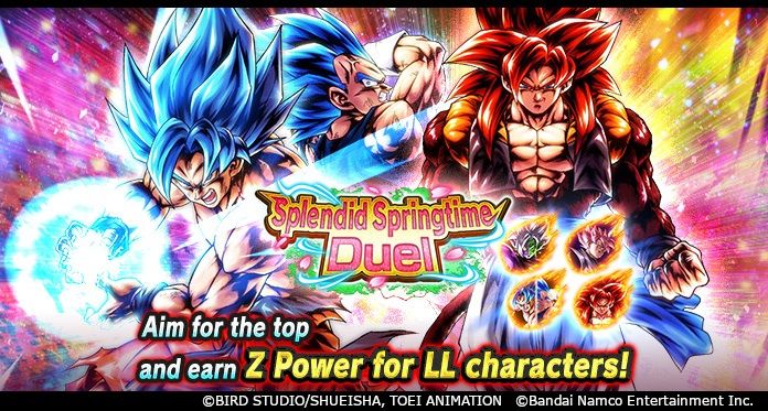 Un magnifique duel printanier démarre dans Dragon Ball Legends!